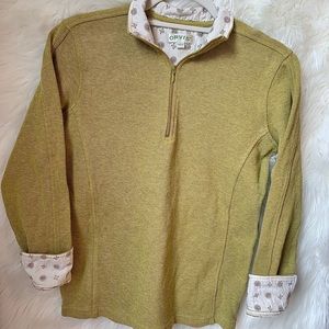 ORVIS Mustard Thermal Sweater